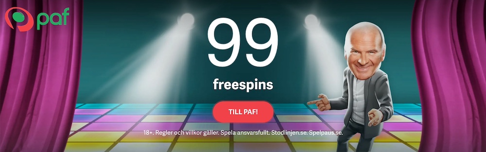 Paf 99 free spins